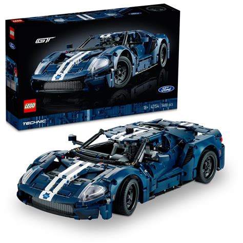 Buy LEGOTechnic 2022 Ford Gt 42154 Building Kit for Adults (1,466 Pieces), Multi Color Online at ...