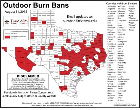 Burn Bans Extend Across Southeast Texas - Beaumont Enterprise - Burn Ban Map Of Texas ...