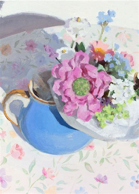 Flowers in a milk jug | Art painting, Painting, Painting inspiration