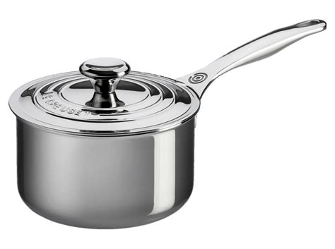 Le Creuset Stainless Steel Saucepan transparent PNG - StickPNG