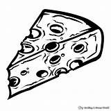 Cheese Coloring Pages  Free & Printable sketch template