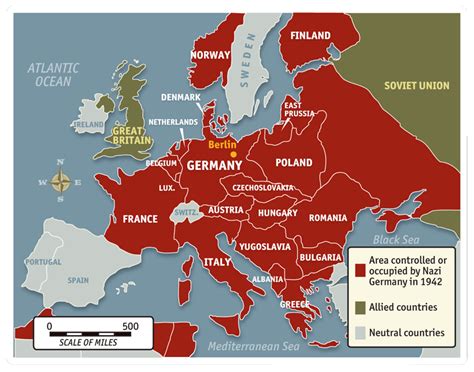 German conquests 1942 - Bookworm Room