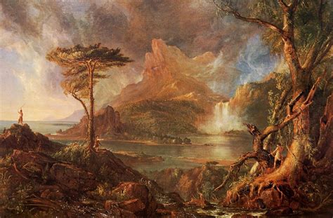 A Wild Scene - Thomas Cole - WikiArt.org - encyclopedia of visual arts