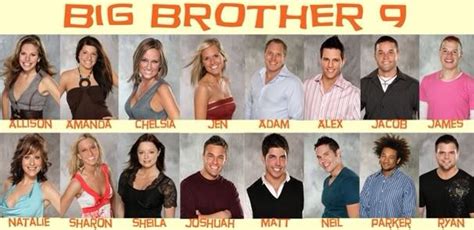 Big Brother 9 Cast! Allison, Amanda, Brother Usa, Natalie, It Cast