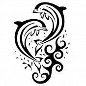 native american dolphin - Bing Images | Dolphins tattoo, Minimalist drawings, Dolphins