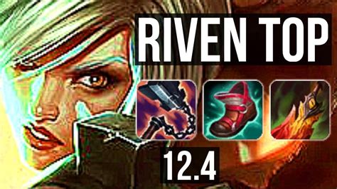 RIVEN vs GAREN (TOP) | 11/0/1, 3.7M mastery, Legendary, 300+ games | EUW Diamond | 12.4 - YouTube