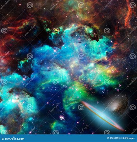 Colors of the Universe stock illustration. Illustration of mystic - 83633939