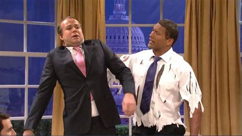 Dwayne Johnson Hulks Out as President 'The Rock' Obama on 'SNL ...