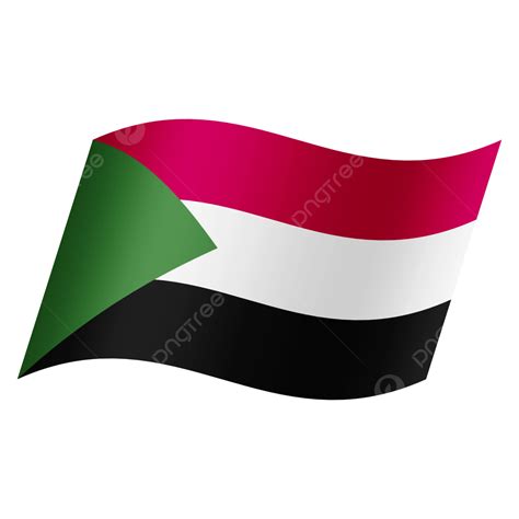 Sudan National Flag Simple Transparent Design, Country Flag, Nation Flag, Simple PNG Transparent ...