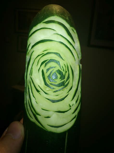 Carving Passion: Cucumber