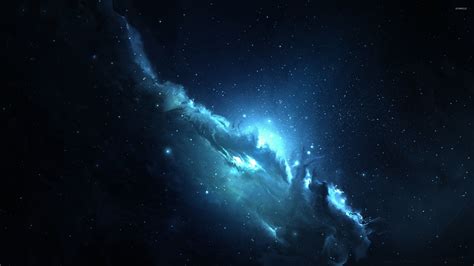 Blue nebula [3] wallpaper - Space wallpapers - #46192