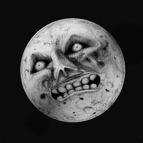 Scary Moon by carpenocturne on DeviantArt