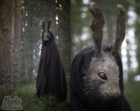 Creepy Rabbit Mask (for sale on Etsy) by Nymla cosplay costume LARP LRP ...