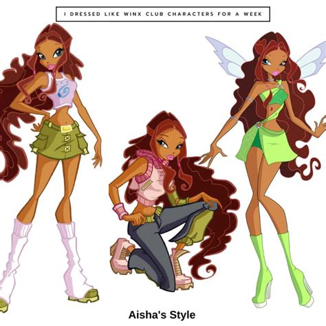 Winx Club Fashion: I Dressed Like Winx Club Characters for a Week ...