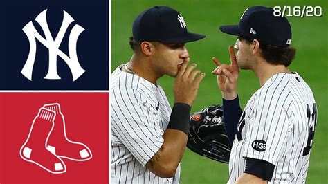 New York Yankees Vs. Boston Red Sox | Game Highlights | 8/16/20 - YouTube