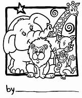 Preschool Zoo Coloring Pages sketch template