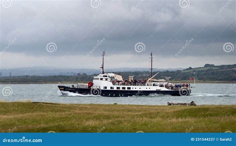 BIDEFORD, NORTH DEVON - SEPTEMBER 11 2021: the Oldenburg Passenger Ferry from Bideford To Lundy ...