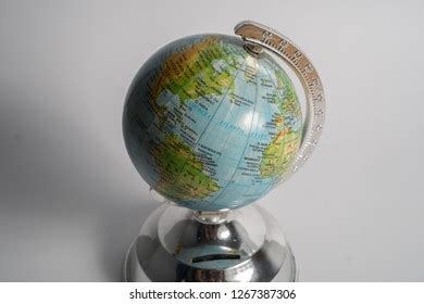 Mini Globe Model Earth Stock Photo 1267387306 | Shutterstock