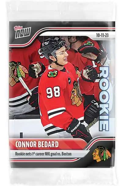 NHL Chicago Blackhawks 2023-24 NOW Hockey Connor Bedard Exclusive ...