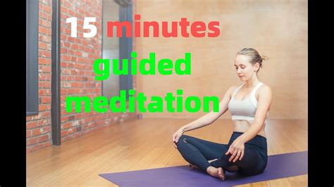 Guided Meditation | 15 Minutes | Becoming More Mindful - YouTube