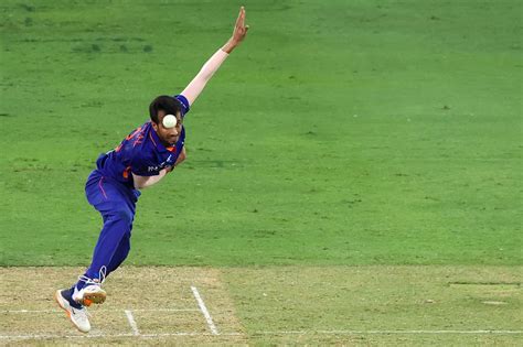 Yuzvendra Chahal in his follow through | ESPNcricinfo.com