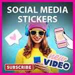 Social Media Stickers Pack︱Plug-ins & Effects Store | CyberLink