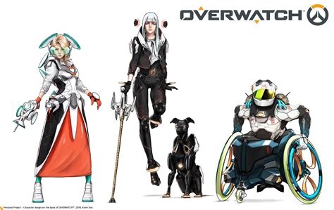 ArtStation - Overwatch Character Design, Kirim Son | Overwatch hero ...