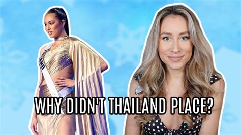 Why Thailand didn't place at Miss Universe 2021 (my guesses) 🥇 Own That ...