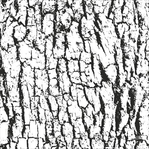 Easy Tree Bark Texture Drawing