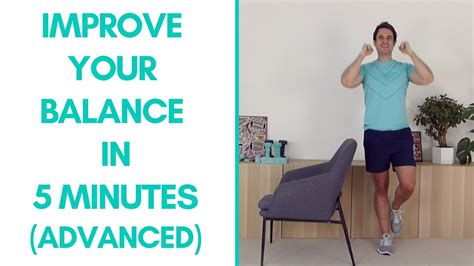 Balance Exercises For Seniors (Advanced - 5 mins) | More Life Health ...