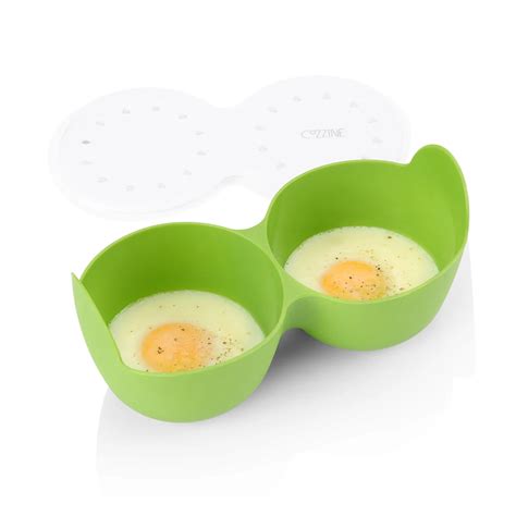 Silicone Egg Poacher Pancake Egg Poach Pods Baking Cup Kitchen Cookware ...