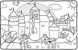 Castle And Dragon Coloring Pages At GetColoringscom  Free Printable sketch template