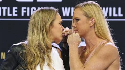 Ronda Rousey vs. Holly Holm rematch - Sports Illustrated