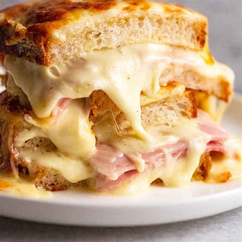 Croque Monsieur - the ultimate ham & cheese sandwich! | RecipeTin Eats