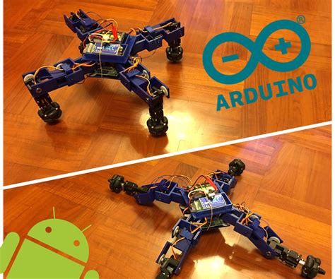 Spiderbot V2 Robot Car | Arduino, Robot, Arduino projects