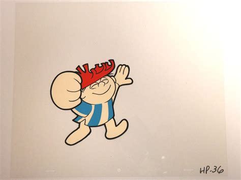 HAWAIIAN PUNCH rare 1980s Animation Production Cel Mascot Commercial Art cartoon | #1788513065