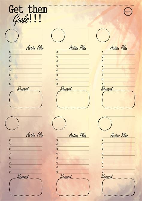 Goal Sheet and Tracker – Everyday Planners