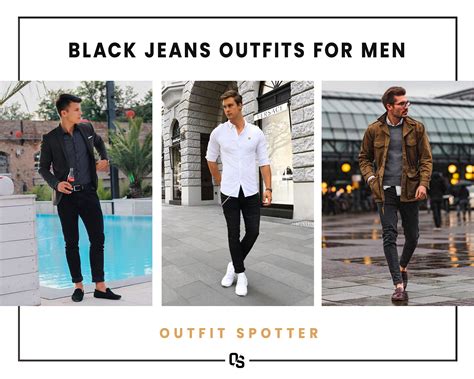 21 Casual Black Jeans Outfits for Men – Outfit Spotter