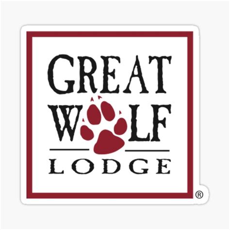 "Great Wolf Lodge Logo " Sticker for Sale by brandotiver | Redbubble