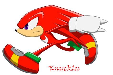 With Mouse - Knuckles Running by vkhencur on DeviantArt