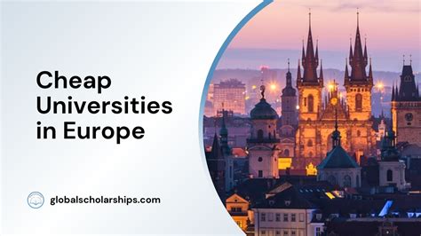 12 Cheapest Universities in Europe for International Students - Global ...