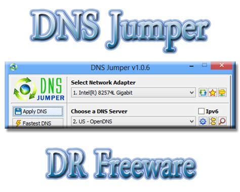 DNS Jumper 1.0.6 Free Download ~ DR Freeware