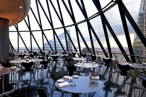 Searcys at The Gherkin | Liverpool Street, London Food & Drink Reviews | DesignMyNight