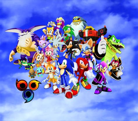 Sonic Heroes Sonic Riders Team Together by 9029561 on DeviantArt