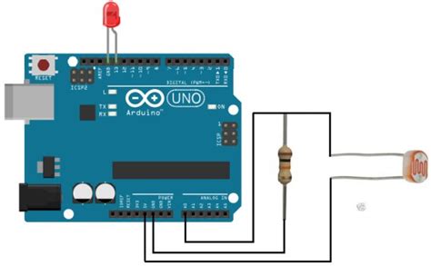 How to Build a Light Detector Circuit Using an Arduino - duino