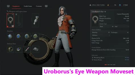 Lies of P Uroborus's Eye Weapon Moveset. - YouTube