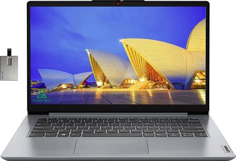 Lenovo 2022 Ideapad 1i 14 HD Laptop with Intel Celeron N4020, 4GB RAM, 64GB Memory, Intel HD ...