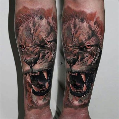 Angry Lion Tattoo | Best Tattoo Ideas Gallery