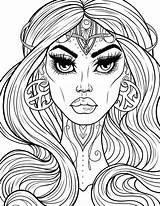 Art Girl Cute Girls Coloring Pages Female Sketch Girly Template  sketch template
