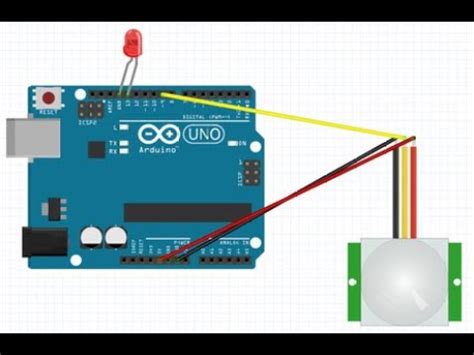 Arduino Motion Sensor Using - Circuit & Code Explanation(Myanmar) - YouTube